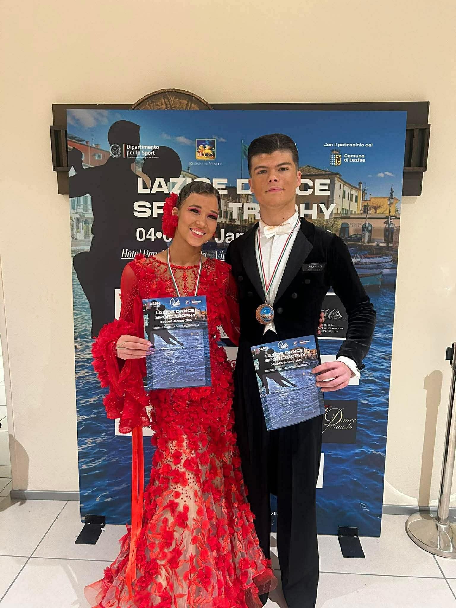 Pirmosios šių metų pasaulio reitingo varžybos (2026 metų WDSF) Italijoje!