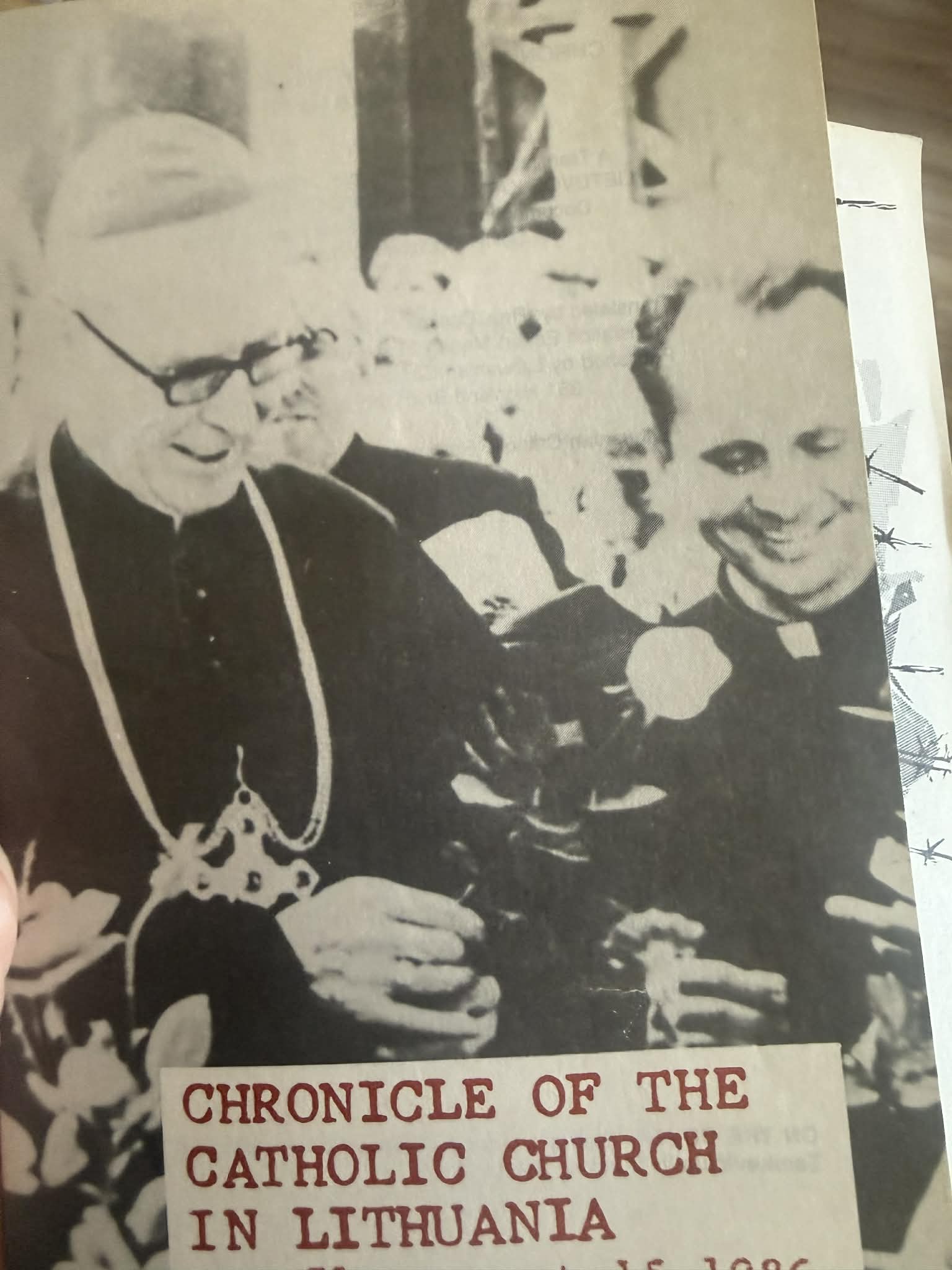 Kovo 19-ąją prisiminėme pirmojo „Lietuvos Katalikų Bažnyčios kronikos“ numerio pasirodymą